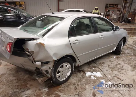 2006 Toyota Corolla Le from USA, damaged, VIN 2T1BR32E76C617077